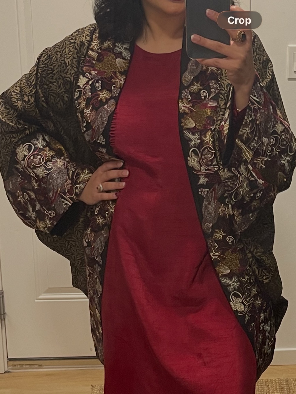 Brocade embroidered Kimono